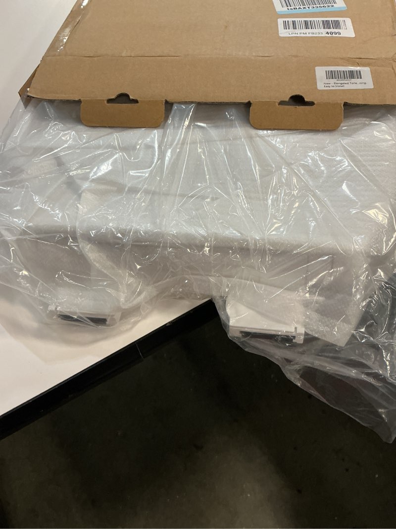 Condition photo showing New/Like New for Similar Durable Elongated Toilet Seat with Slow Soft Close - Easy to Install and Clean, Never Loosens - White, Fits Most Elongated Toilets White Elongated Without Toddler Seat