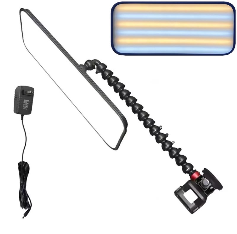 50x20cm Large Light Panel Car Dent PDR Light Optional Two 6000 MAh Batteries and A Fast Charging Dock Paintless Dent Repair Tool (Without Battery)