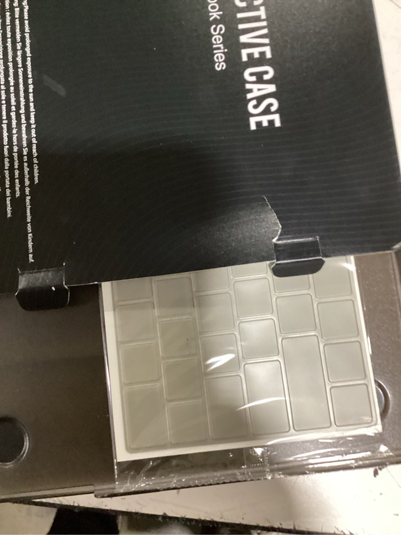 Condition photo showing As Is for blueswan for macbook air 13 inch case, m5 m4 m3 m2 2026-2022 a3449 a3240 a3113 a2681, 100% match official color, scratch resistant, easy to snap on, air 13.6 hard shell protective laptop cover matte black