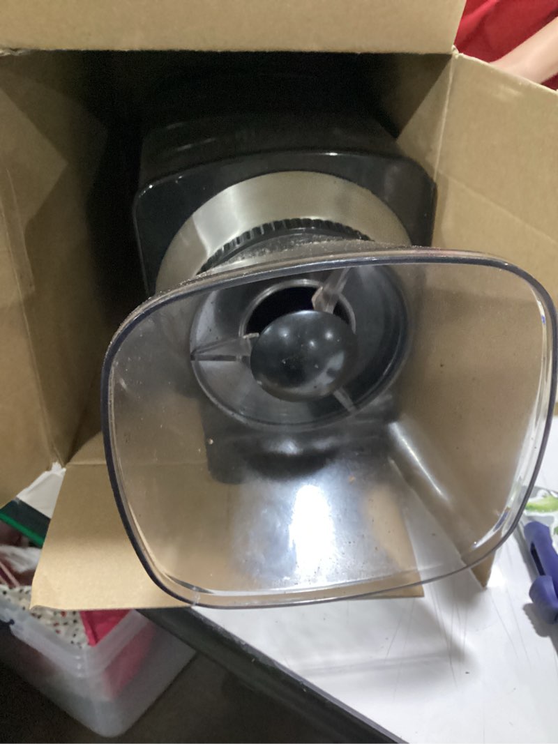 Condition photo showing As Is for Cuisinart Coffee Grinder, Electric One-Touch Automatic Burr Coffee Grinder with 18-Position Grind Selector, Cup Size Selector for 4 – 18 Cups, DBM-8P1, Black Stainless Burr Mill Stainless Steel