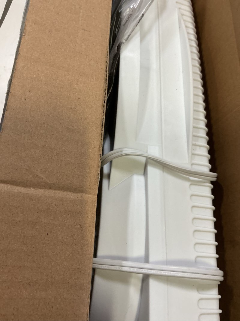 Condition photo showing Good Condition for shinic window fan with reversible airflow quiet, twin 9" blades, full remote control, 3 functions-3 speeds, bathroom kitchen window exhaust fan, width adjustable (from 23.8" to 37") etl certified window fan with foam seal strip white