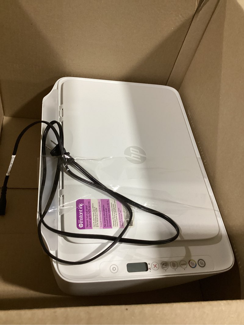 Condition photo showing Good Condition for hp deskjet 2827e wireless all-in-one color inkjet printer, scanner, copier, best-for-home, 3 month instant ink trial included, ai-enabled (6w7f5a)