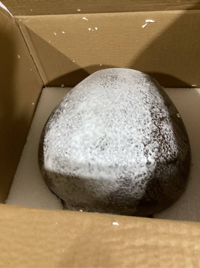 Condition photo showing Good Condition for Denique Rustic Ceramic Tall Floor Vase, Vintage Farmhouse Decor, Large Terracotta Vases for Living Room Entryway Table Centerpiece Decor, Terracotta Pottery Clay(A-22cm) A-8.66inch Height