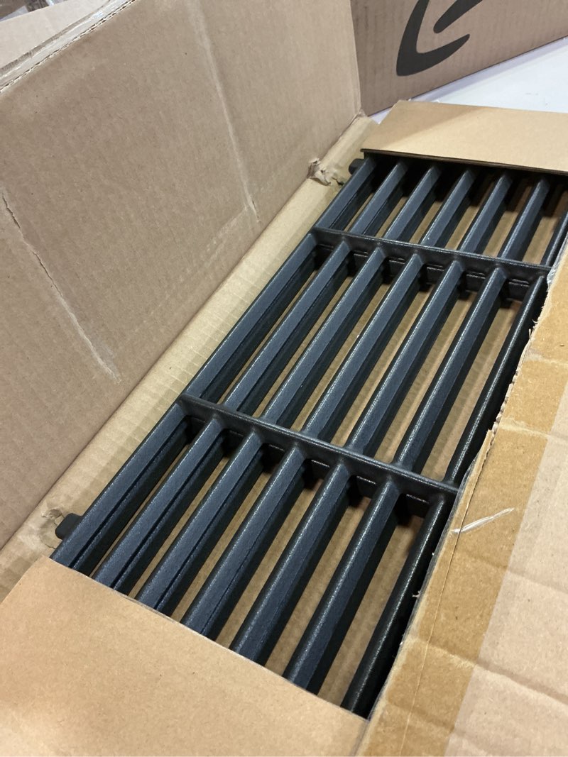 Condition photo showing Good Condition for genesis grates replacement parts for weber genesis e-310 e-330 s-310 s-330 grill parts weber genesis grill grates 7524 7528 genesis 300 series grill replacement parts cast iron cooking grate 19.5 inch cast iron for genesis 300 series 19.5" x 25.8" in total