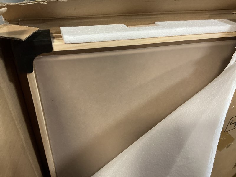 Condition photo showing As Is for ALL4JIG 2000 Pieces Rotating Puzzle Board with 6 Drawers and Cover,28"x40"Portable Wooden Jigsaw Puz