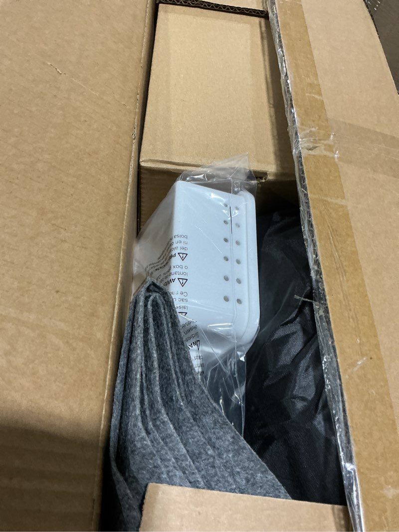 Condition photo showing Good Condition for fniok portable steam sauna box at home, 9 levels heating, sauna tent for home with steamer and folding chair, sauna box for relaxation, detoxification, spa, sauna box black
