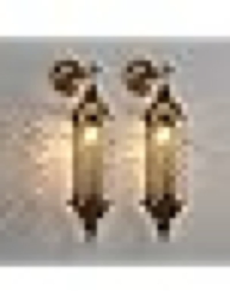 Turkish Moroccan Wall Lamp Antique Indian Wall Sconces Metal Lantern Wall Light for Bedroom Bedside Porch Restaurant Bar Hallway Living Room Bathroom Home,Arabian Lamp W5 XH24,2pcs