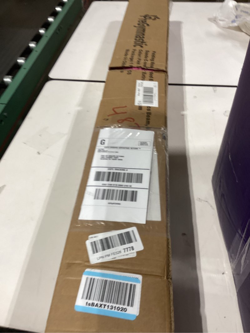 Condition photo showing New/Like New for PreGymnastic 6FT/8FT/9.5FT Folding Balance Beam for Kids Ages 3-12, Foldable Gymnastics Floor Beam-Extra Firm Suede Cover with Carrying Bag for Home-Gym Equipment for Toddler Teenager Pink 9.5 FT