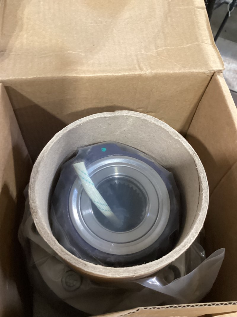 Condition photo showing As Is for 513121x2 axle bearing front wheel hub and bearing assembly 5 lug w/abs for chevy impala venture, for buick century, for cadillac dts, for pontiac grand prix, for oldsmobile aurora | axle bearing for chevy impala venture, for buick century, for cadillac dts, for pontiac grand prix, for oldsmobile aurora 2 pcs