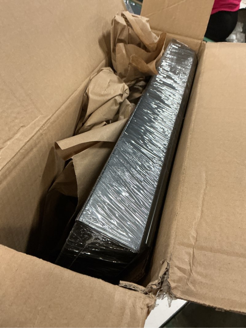 Condition photo showing As Is for 2 Pack Pull Out Cabinet Organizers 21"Deep with Raising Pad for Framed Cabinets,Expandable Slide Out Drawers Upgrade 3 Slide Rails,Roll Out Shelves Adhesive,Adjustable Width 12"-20.45" Black Black 12"-20.45"Wide x 21"Deep(2 Pack)