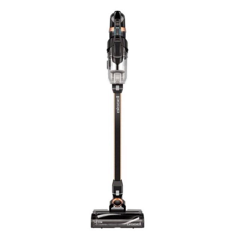 BISSELL ICONpet Turbo Cordless Stick Vacuum 3178 10.5" Cleaning Path Black: 3 Speeds, 50 Min Run Time, Multi-Surface, Handheld Conversion