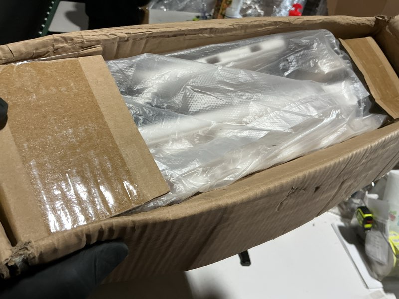 Condition photo showing New/Like New for Extra Tall Cate Gate for Doorway: Pressure Mount 74.8"-90.5" Tall Cat Gate for Pets in Extra 30.3"-47.2" Width No Wall Drilling No Toddler for Indoor Stairs Hallway Room Safety Barrier 74.8"-90.5" H x 30.3"-47.2" W