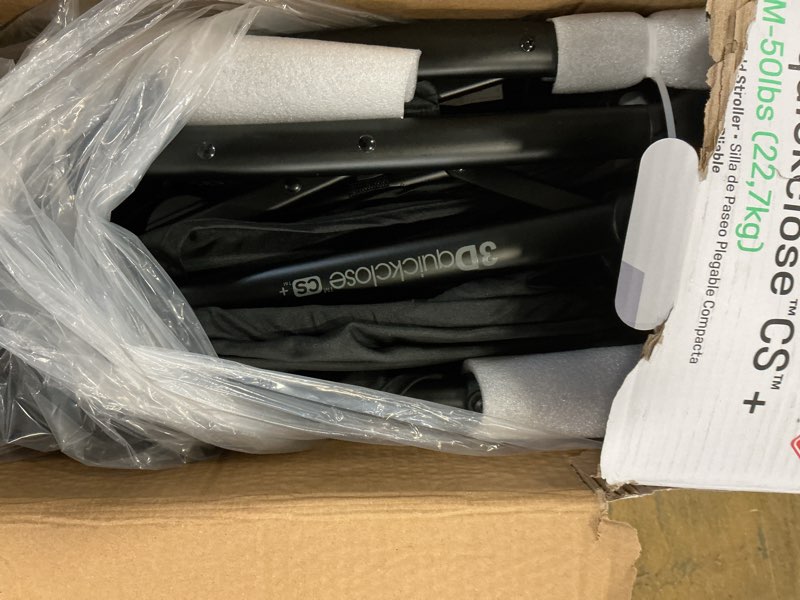 Condition photo showing Good Condition for Summer Infant Ingenuity 3Dquickclose CS+ Compact Fold Stroller – Lightweight Stroller with Oversized Canopy, Extra-Large Storage and Compact Fold, Gray