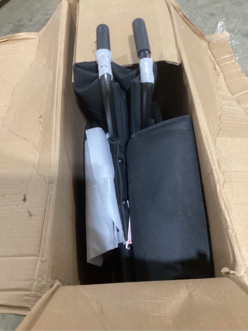 Condition photo showing Good Condition for medline comfortable folding wheelchair with swing-back desk-length arms and swing-away footrests, 20”w x 16”d seat 20" seat width