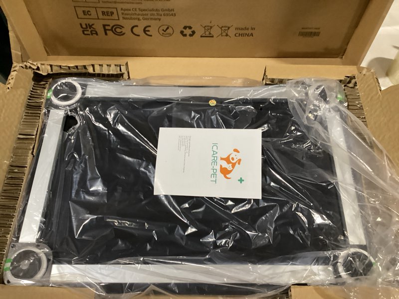 Condition photo showing New/Like New for Digital Pet Scale for Dogs, 25.6 X 17.7inchs, Max 220 lbs, Animal Scale Platform, 3 Weighing Modes, kg, oz, lb, Precision 10g, Black