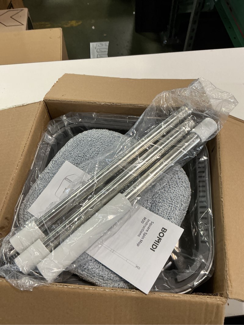 Condition photo showing New/Like New for Mop and Bucket Set, Easy-to-use Spin Mop with Separate Dirty Water System, Deep-Cleaning Mops for Floors, Versatile Mops for Walls