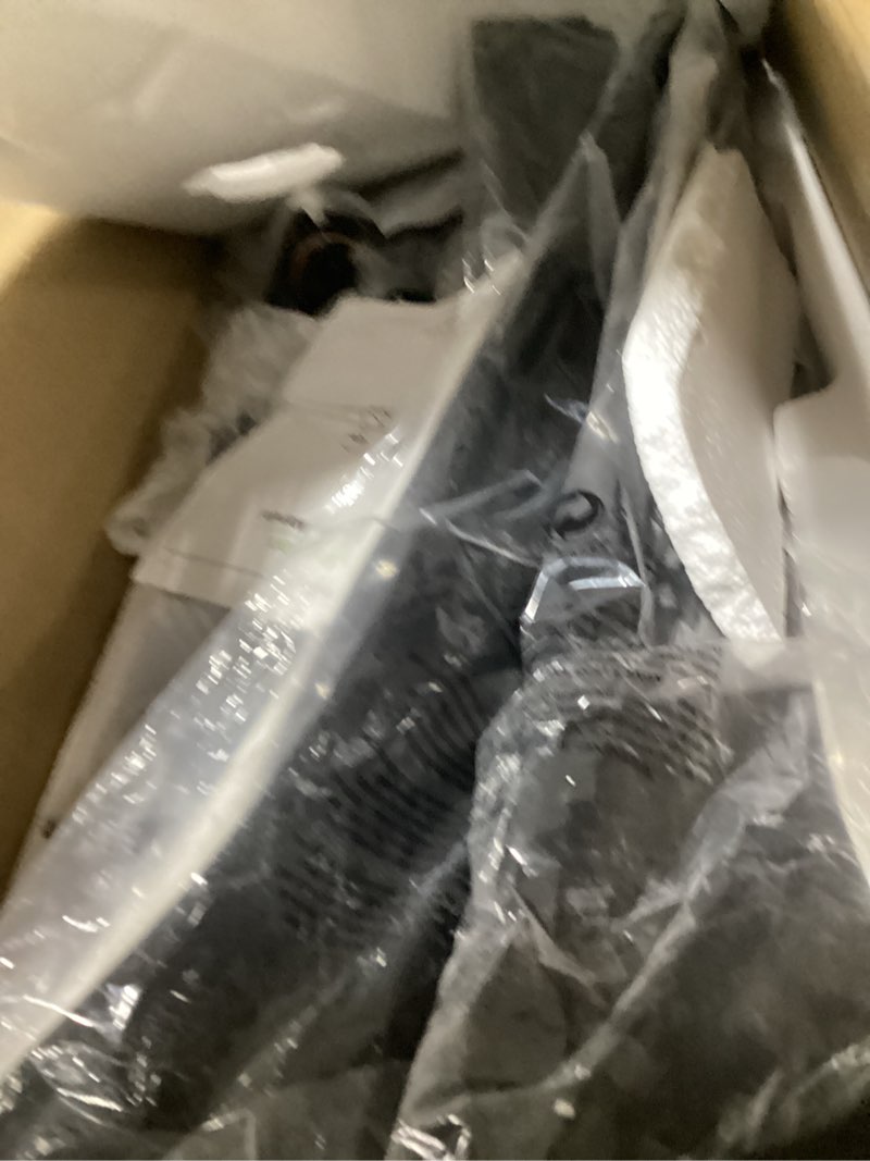 Condition photo showing New/Like New for VONLUCE Ceiling Fan No Light, 52" Mid Century Ceiling Fans and Remote Control, 6 Speeds Noiseless DC Motor, 3 ABS Blades, Industrial Indoor Ceiling Fan for Kitchen Bedroom Living Room Farmhouse, Black