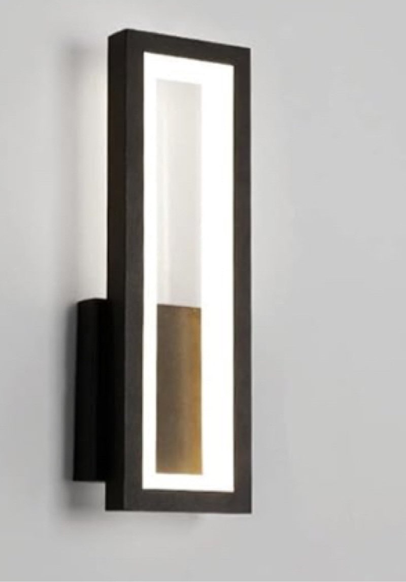 Emy Iron LED Flush Mount Sconce 