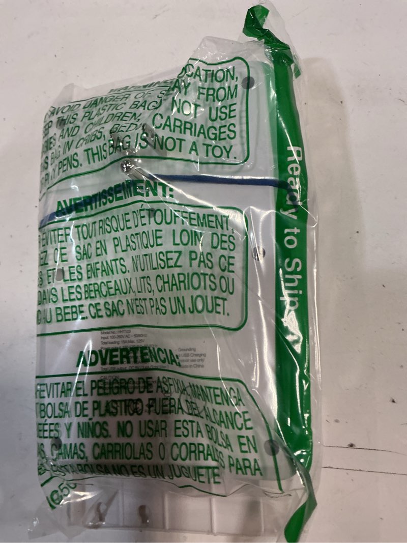 Condition photo showing Good Condition for Preliminark Wall Outlet Extender with Shelf Night, Outlet Extended with Surge Protector and Shelf 6 Ac Outlets, 3 USB & 1 USB C Charging Ports, for Home Office (1pcs)