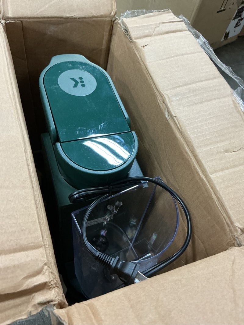 Condition photo showing As Is for Keurig K-Express Single Serve Coffee Maker – Strong Brew Option, 42oz Reservoir, Sleek Design for Holiday Hosting & Gifting, Evergreen