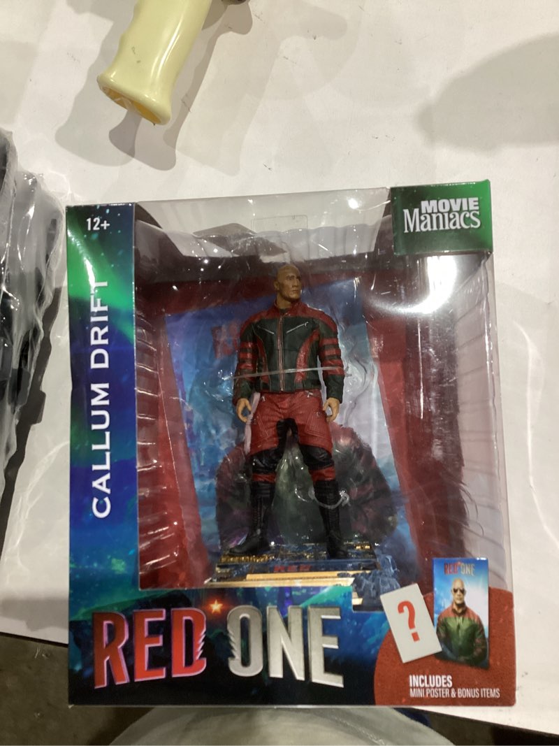 Condition photo showing New/Like New for McFarlane Toys - Red One Callum Drift 6in Posed Figure