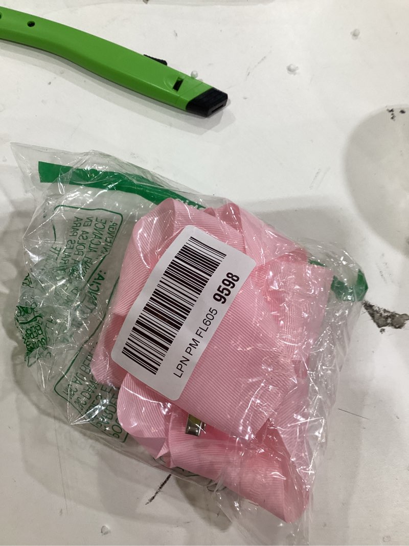 Condition photo showing New/Like New for 2PCS 6inch Hair Bows Clips, Oaoleer Pink Layered Grosgrain Ribbon Bows Hair Alligator Clips Hair Barrettes Hair Accessories for Baby Girls Infants Toddlers Kids Teens Children (6inch-Type A, Pink) 6 Inch-Type A Pink