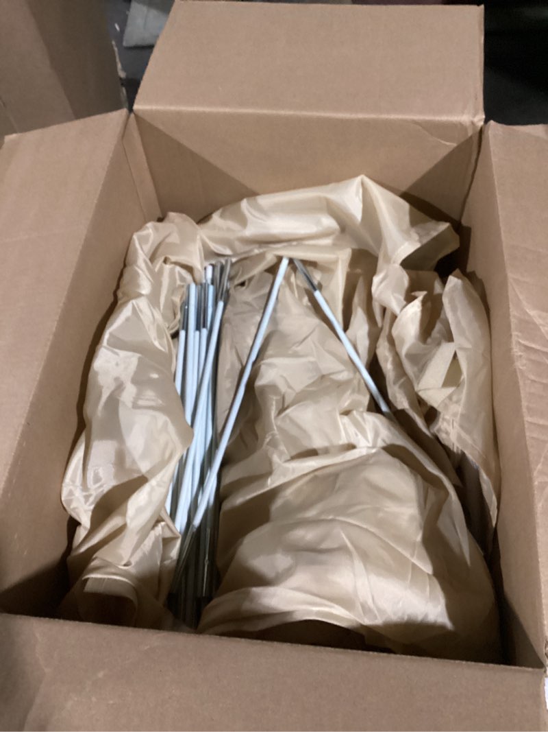 Condition photo showing As Is for Tent Poles Replacement,7001 Aluminum Alloy Preassembled Tent Rod Lightweight, Gray 20.1 Feet