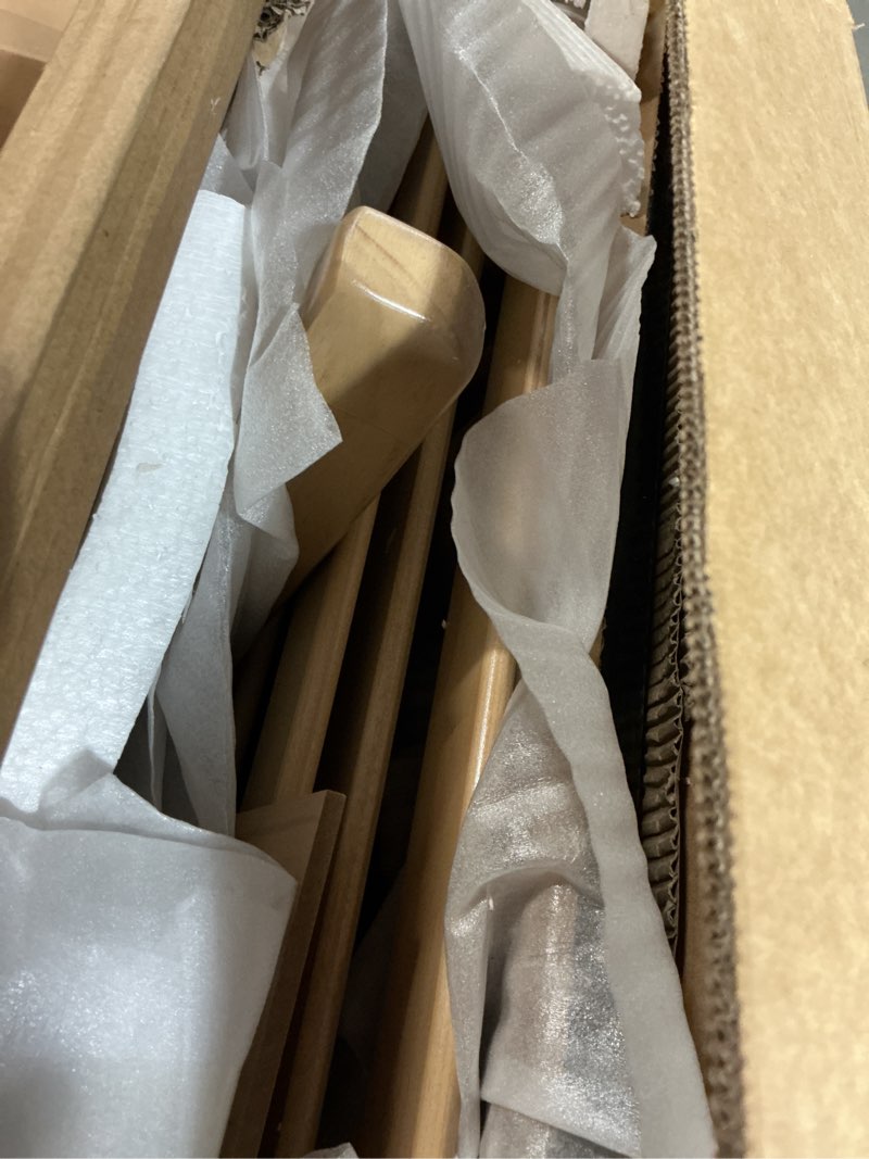 Condition photo showing As Is for Graco Benton 5-in-1 Convertible Crib (Driftwood) – GREENGUARD Gold Certified, Converts from Baby Crib to Toddler Bed, Daybed and Full-Size Bed, Fits Standard Full-Size Crib Mattress Driftwood Crib