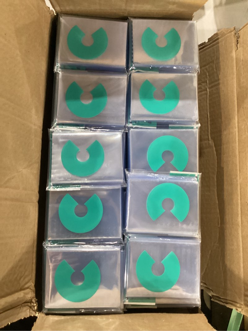 Condition photo showing New/Like New for 10000ct Clear Card Sleeves for Trading Cards, Soft Baseball Sports Card Sleeves, Soft Plastic Protector Fit for MTG Game Standard Cards