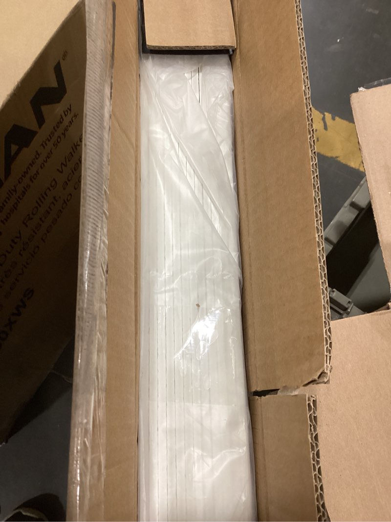 Condition photo showing Good Condition for Art3d 12-Pack Stucco Texture Drop Ceiling Tiles 2x2 FT - Fire-Rated, Waterproof, Reusable - Premium PVC 24x24 Inch Ceiling Panels for Living Room Kitchen Bathroom Basement Office, White 24*24 Square Stucco White 12