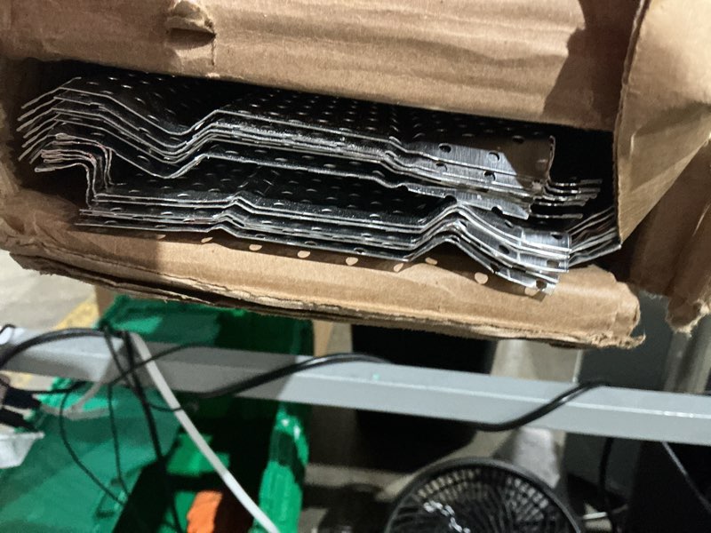 Condition photo showing Good Condition for am aluminum gutter guard