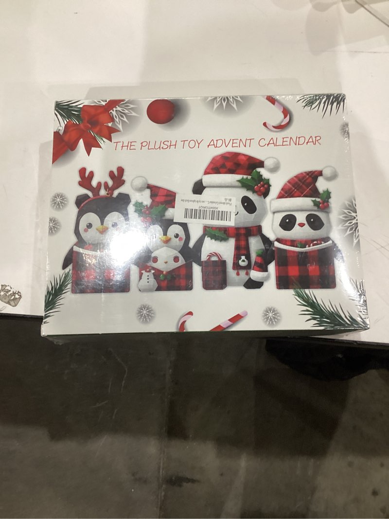 Condition photo showing As Is for Christmas Plush Advent Calendar 2025 Collection - 24 Unique Surprises to Brighten Each Day