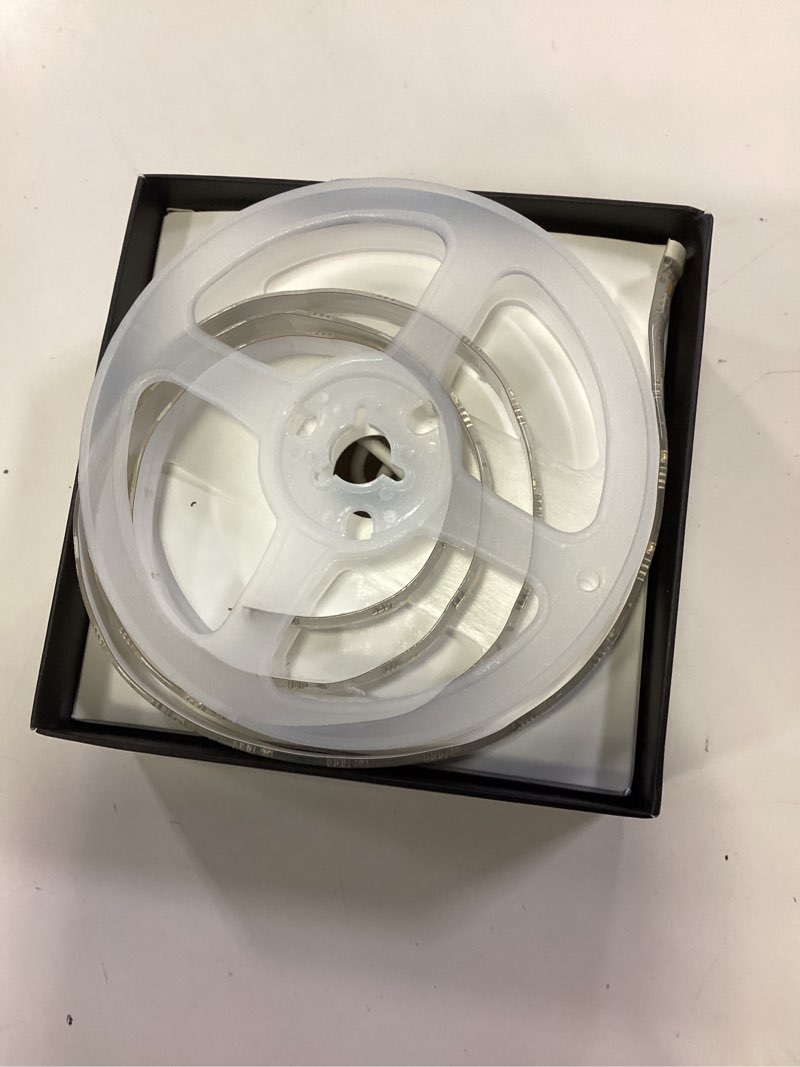 Condition photo showing As Is for lifx smart wifi light strip 6.6ft (polychrome multicolor, 8 addressable zones) cuttable & extendable up to 32.8ft, works with alexa, google home & siri, led strip kit with controller & power supply multicolor 80" kit