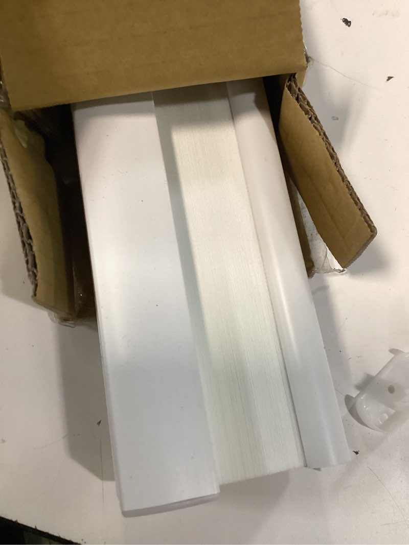 Condition photo showing As Is for dez furnishings cordless 1" light filtering cellular shade, 22"w x 72"h, white white 22"w x 72"h