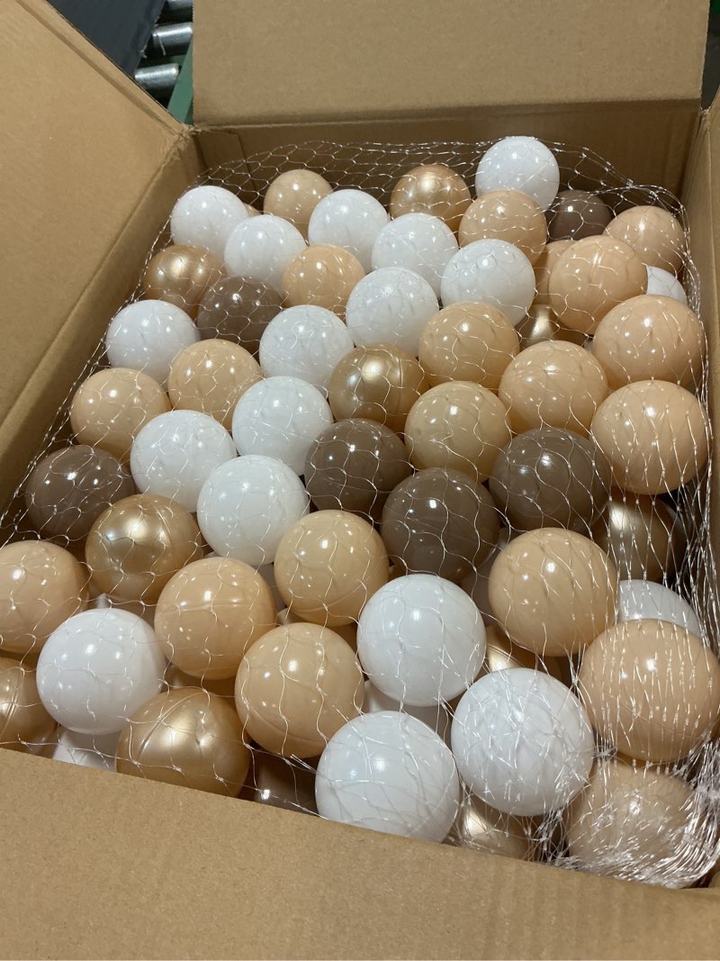 Condition photo showing New/Like New for trendplay plastic balls for ball pits 2.2 inch, pack of 50 100 200 500 hollow balls, perfect for toddler baby pools,party,festival decoration brown coffee 200