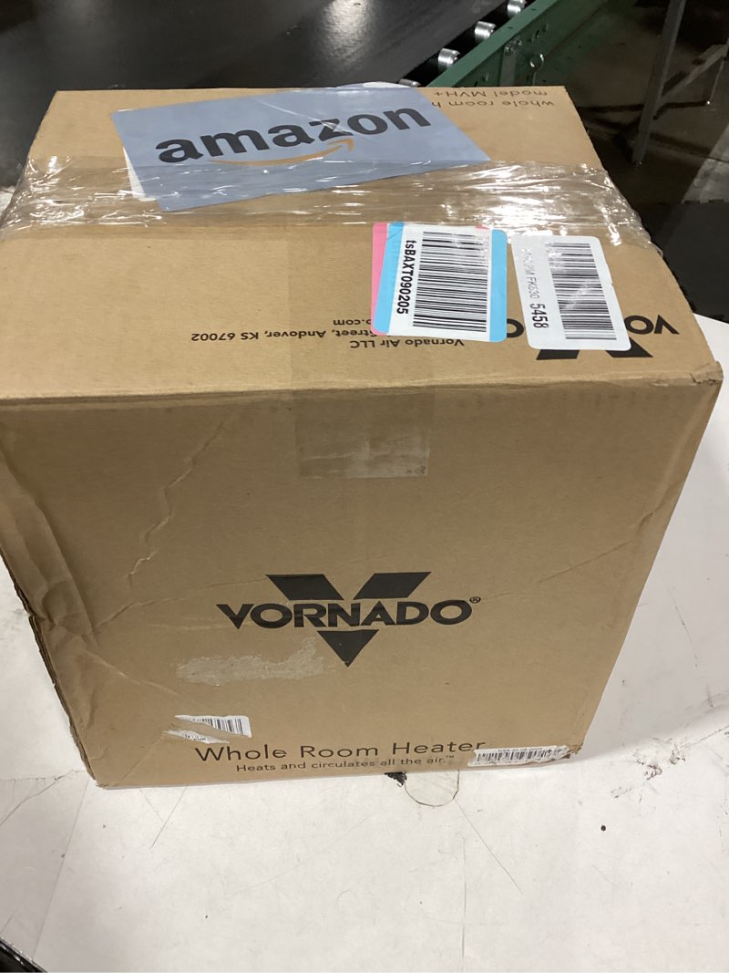 Condition photo showing Good Condition for Vornado MVH (2025) Space Heater, 3 Heat Settings, Adjustable Thermostat, Tip-Over Protection, Auto S