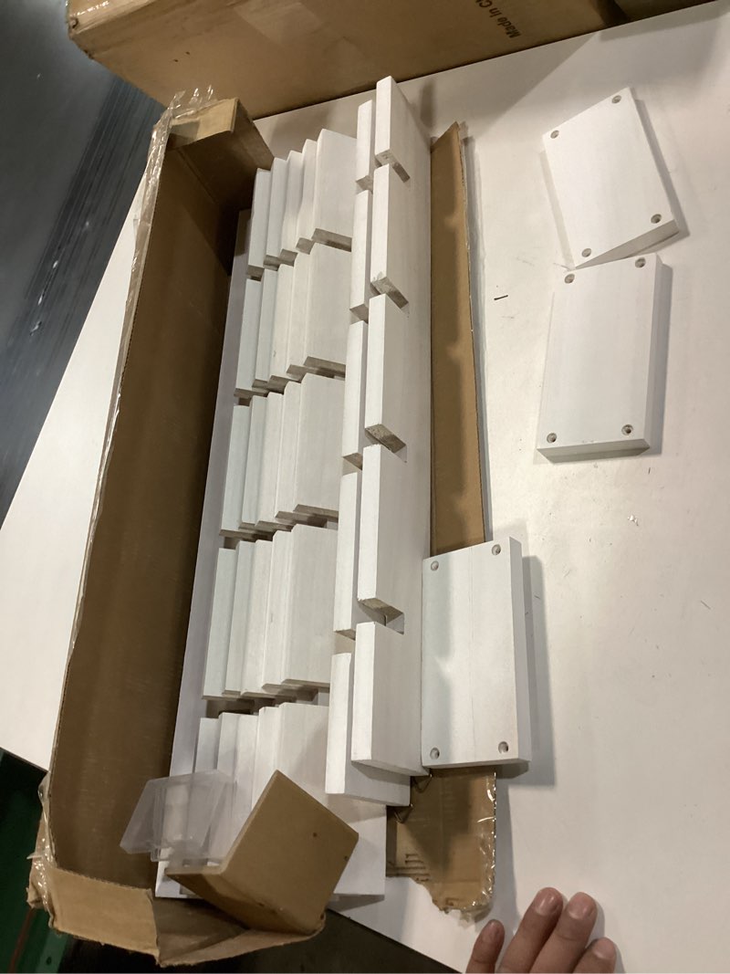 Condition photo showing As Is for (Similar)Dial Industries Adjustable Dresser Drawer Clothes Organizer Dividers,