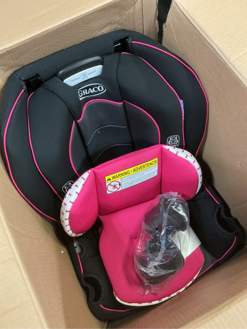 Condition photo showing Good Condition for Graco Extend2Fit Convertible Baby Car Seat, Rear and Forward Facing, Adjustable Extension Panel for Extra Legroom, Kenzie 2-in-1 Kenzie 2.0