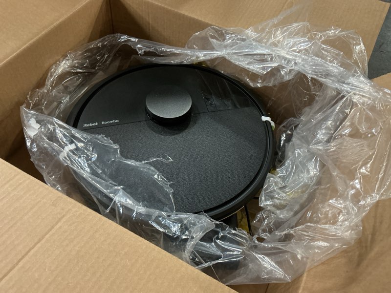 Condition photo showing As Is for iRobot Roomba Max 705 Vac Robot Vacuum + AutoEmpty Dock - Extreme Power-Lifting Suction, Anti-Tangle Dual Rubber Brushes, Self-Empties, Recognizes and Avoids Obstacles, LiDAR Navigation Black