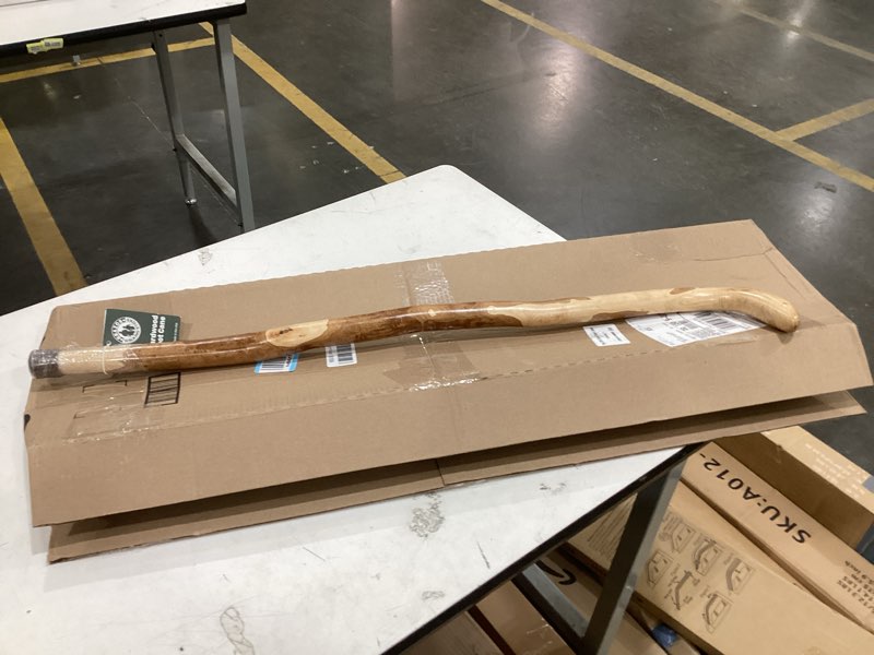 Condition photo showing Good Condition for brazos wooden walking canes for men and women, stable walking sticks for seniors, made in the usa knob root hardwood 2 37 inch
