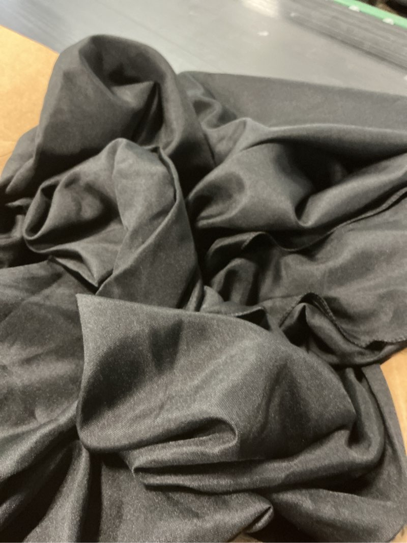Condition photo showing Good Condition for Similar Black Tablecloths for 6 Foot Rectangle Tables, 8 Pack - Washable Polyester Fabric Table Cloth, Reusable Table Covers for Wedding Party, Birthday, Banquet Reception, 54x108 Inch Black 8 Pack 54x108 Inch, Rectangle