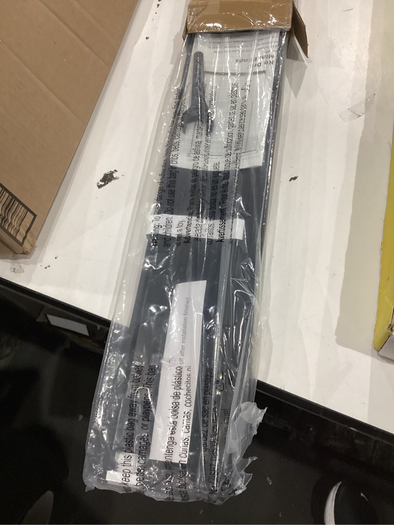 Condition photo showing New/Like New for lazblinds no tools no drill cordless 1" vinyl mini blinds, 100% blackout blinds for indoor windows, room darkening privacy window blinds and shades for interior, 23" w x 64" h, black black 23" w x 64" h