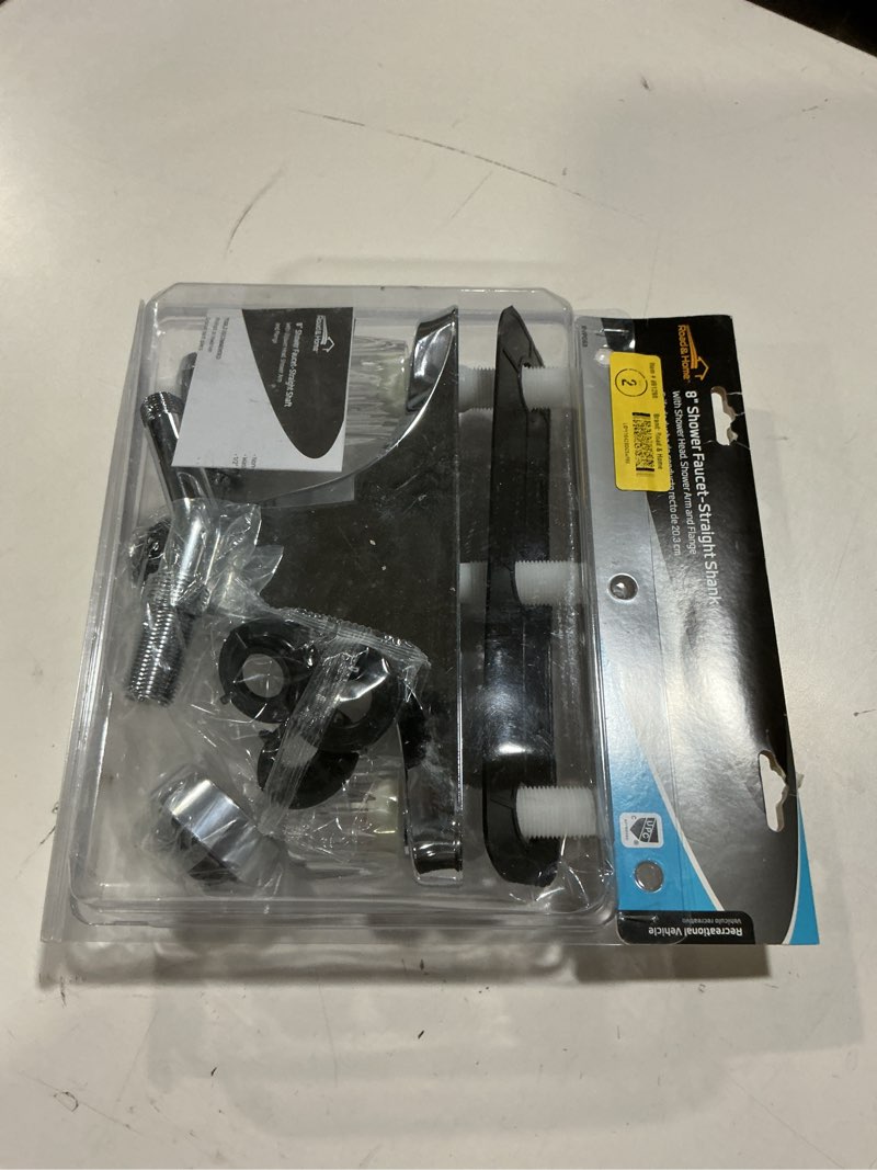 Condition photo showing As Is for Road & Home Chrome 2-Handle Bathtub and Shower Faucet with Valve