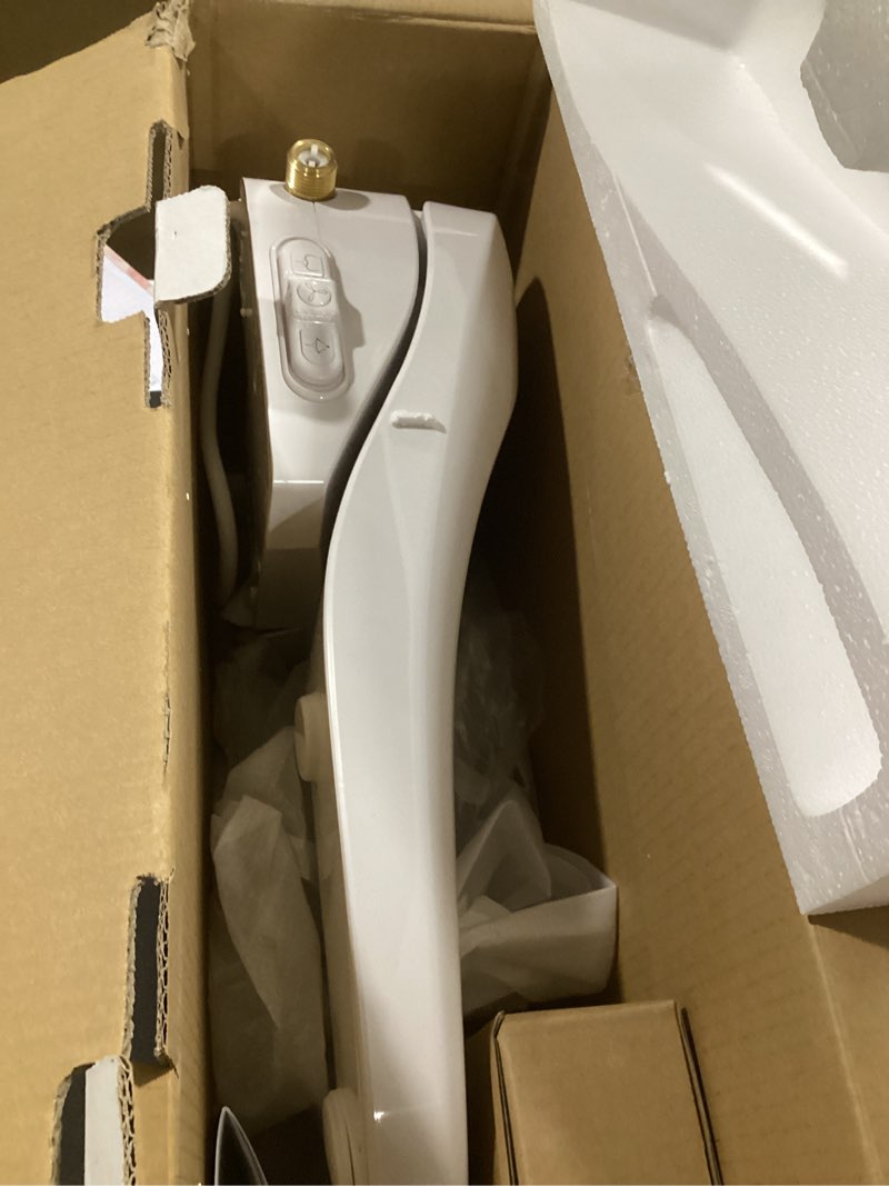 Condition photo showing Good Condition for LEIVI Electric Bidet Toilet Seat with Wireless Remote and Side Panel, Multiple Spray Modes, Adjustable Heated Seat, Warm Water and Air Dryer, Auto LED Nightlight, Elongated White Oval