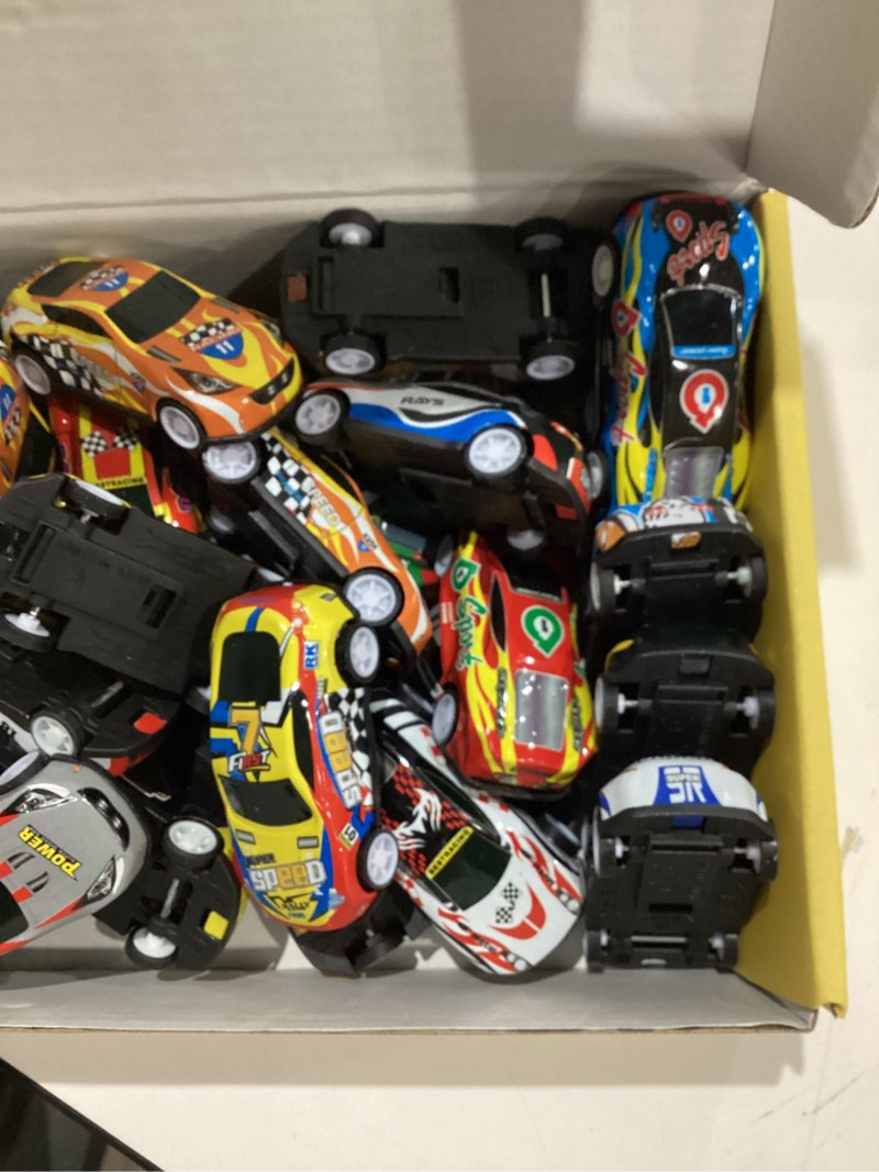 Condition photo showing Good Condition for vileafy 30 mini race cars for classroom prizes, party favors for kids 4-8 years old, bulk small pull back car toys for treasure box, mini toys cars for boys and girls valentines day gifts for kids