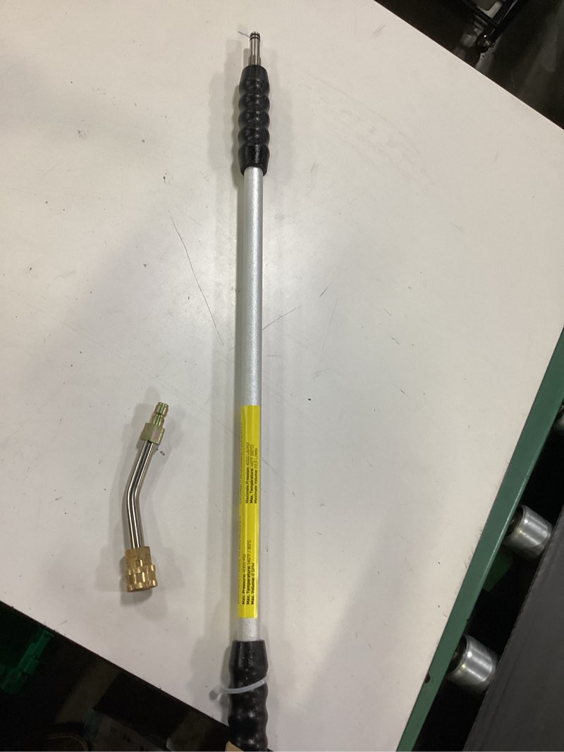 Condition photo showing As Is for surfacemaxx 9 ft. l extended reach wands 4000 psi
