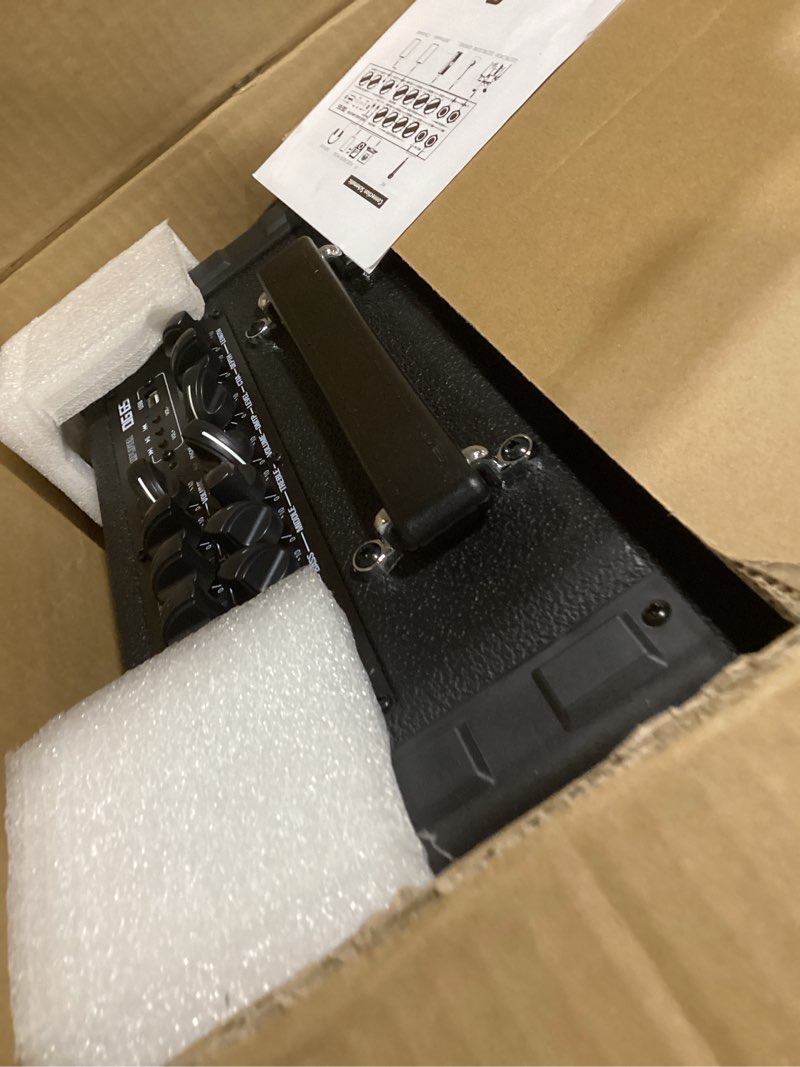 Condition photo showing Good Condition for Vangoa Electric Drum Amp 65W Professional Wireless Electronic Amplifier for Drum Set Speaker 3-Band EQ USB Personal Monitor Keyboard Speaker, Black 65W + 4 Inputs