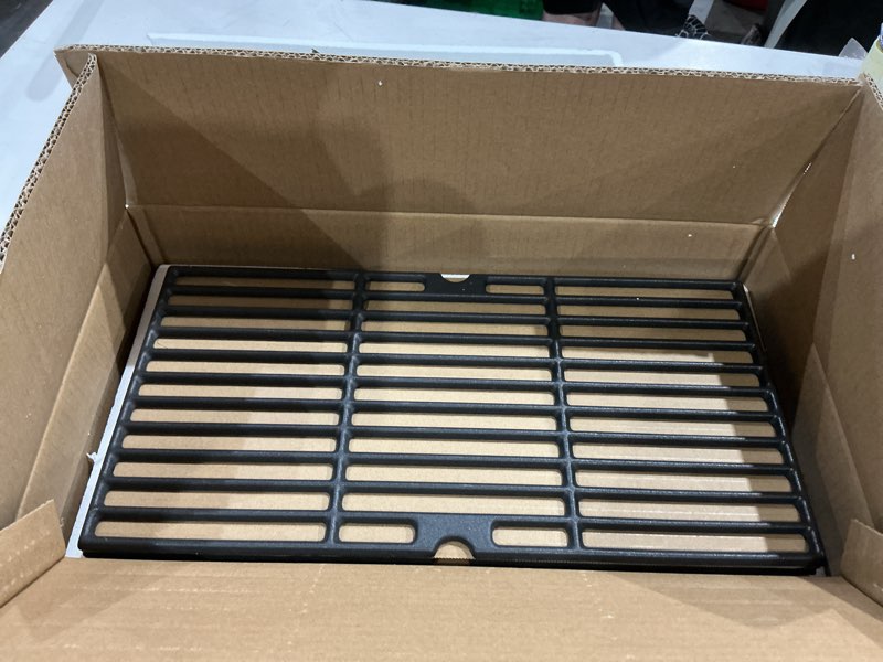 Condition photo showing Good Condition for grill grates for charbroil performance 463342119 463347017 463335517 463376017, grill grates replacement for char-broil 463347418 463347519 463342118 463347518, g470-0003-w1 g470-0002-w1, 18" x 25" cast iron 18x25"