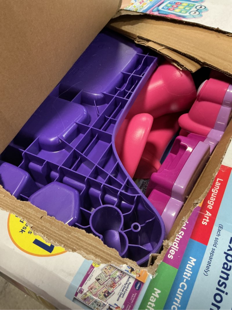 Condition photo showing As Is for VTech Touch and Learn Activity Desk Deluxe, Pink