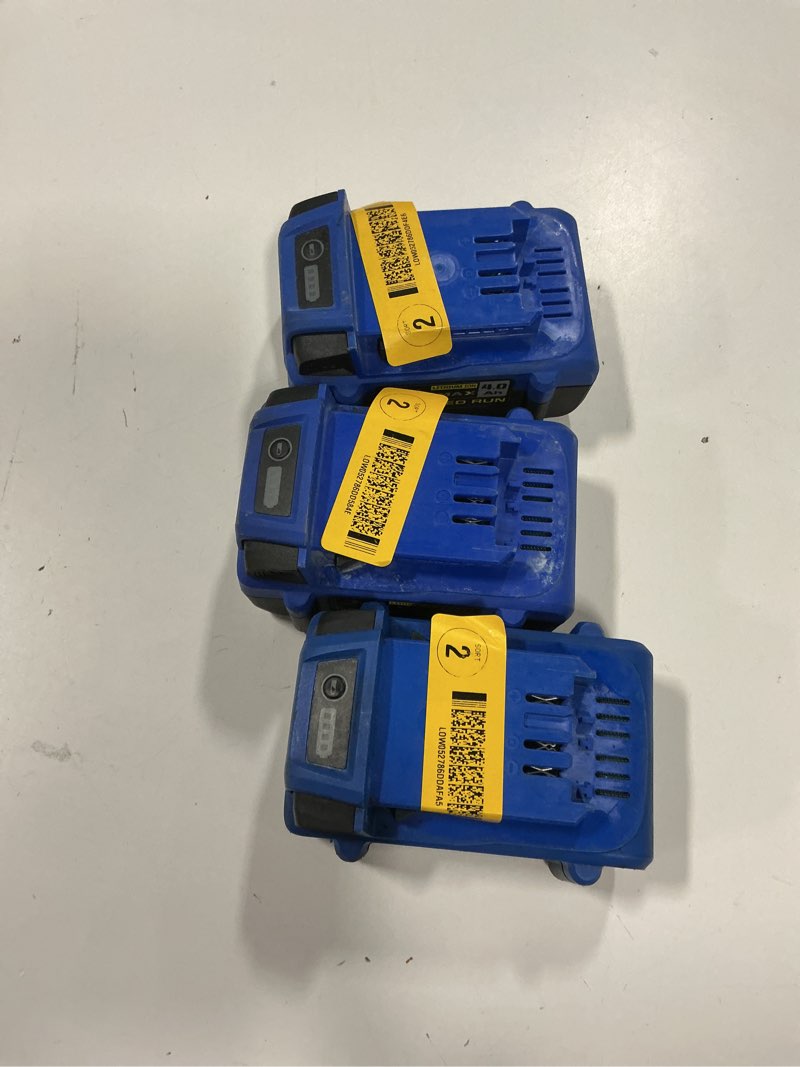 Condition photo showing As Is for Replacement 4.0Ah 24V Lithium Battery for Kobalt 24V Battery, Compatible with KB624-03 KB524-03 KB424-03 KB224-03 KB124-03 0673802 1051230 Lithium Ion Cordless Tools Battery 3-pack